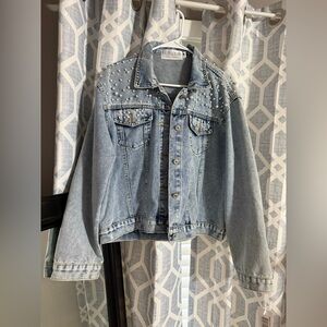 Heirloom Jean jacket with wifey